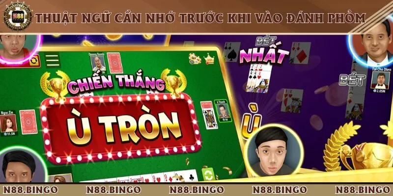 Khám phá các thuật ngữ xuất hiện trong bài phỏm